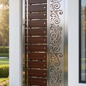 Stainless Steel Swing Main Gate 4x7 Feet Darbhanga