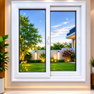 uPVC Window Design in Darbhanga Bihar by Aryan Steel Art