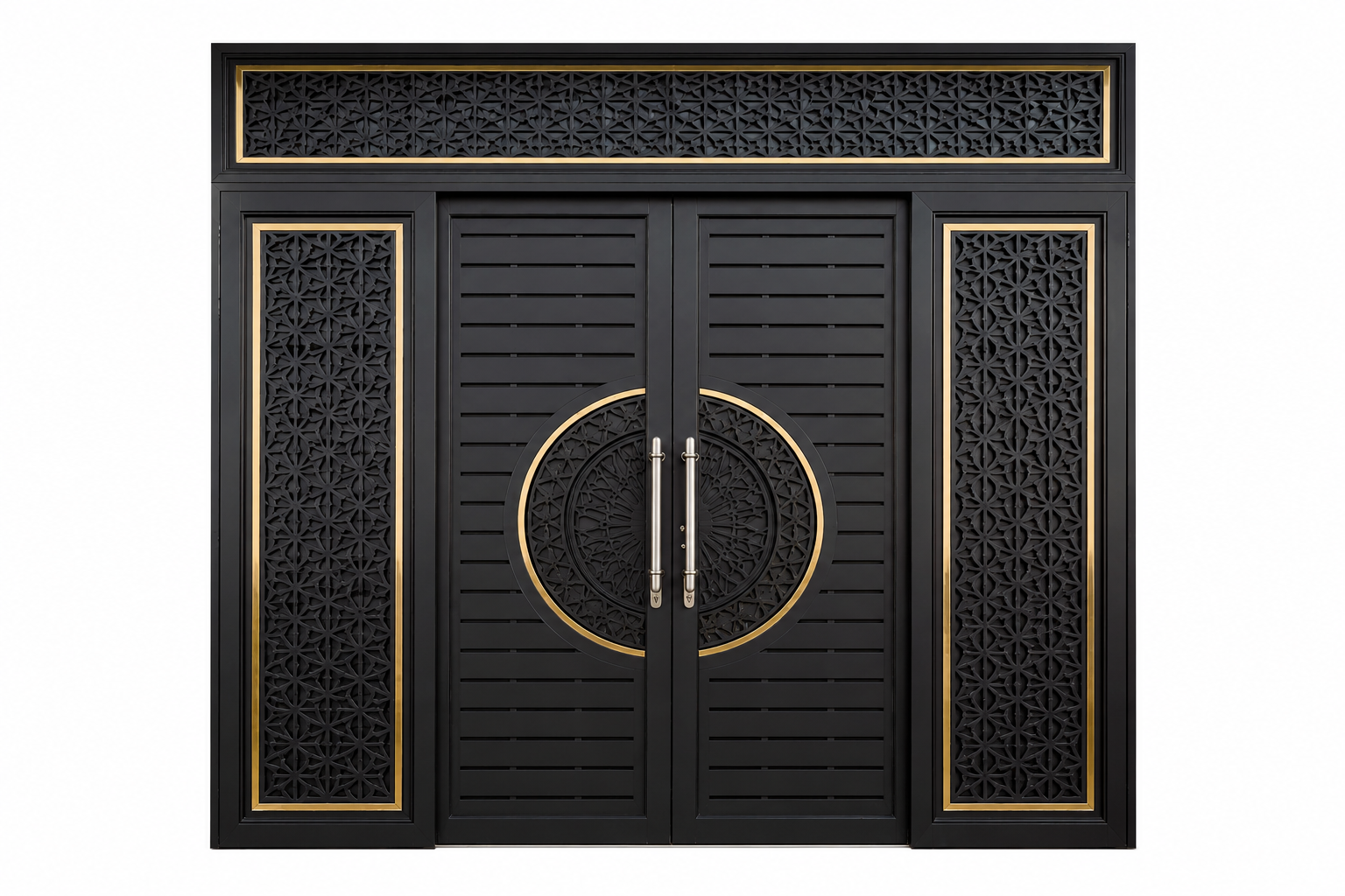 Luxury Sliding Folding Main Gate Designs | Modern Laser Cut Gate Design – Aryan Steel Art 1 Luxury Sliding Folding Main Gate Designs | Modern Laser Cut Gate Design – Aryan Steel Art
