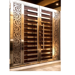 Stainless Steel Gate Design | Steel Doors – Aryan Steel Art