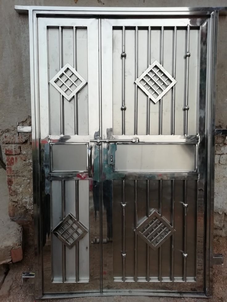 Steel Gate Design | Modern Stainless Steel Gate 1 Steel Gate Design | Modern Stainless Steel Gate