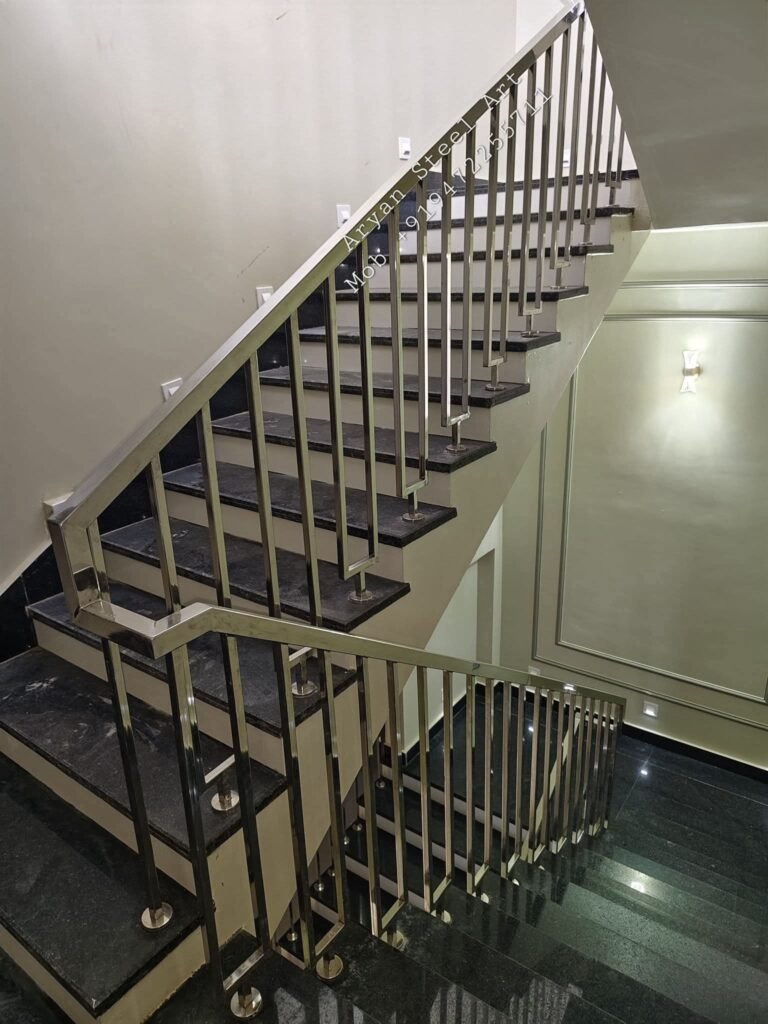 Stainless Steel Railing Design Darbhanga by Aryan Steel Art