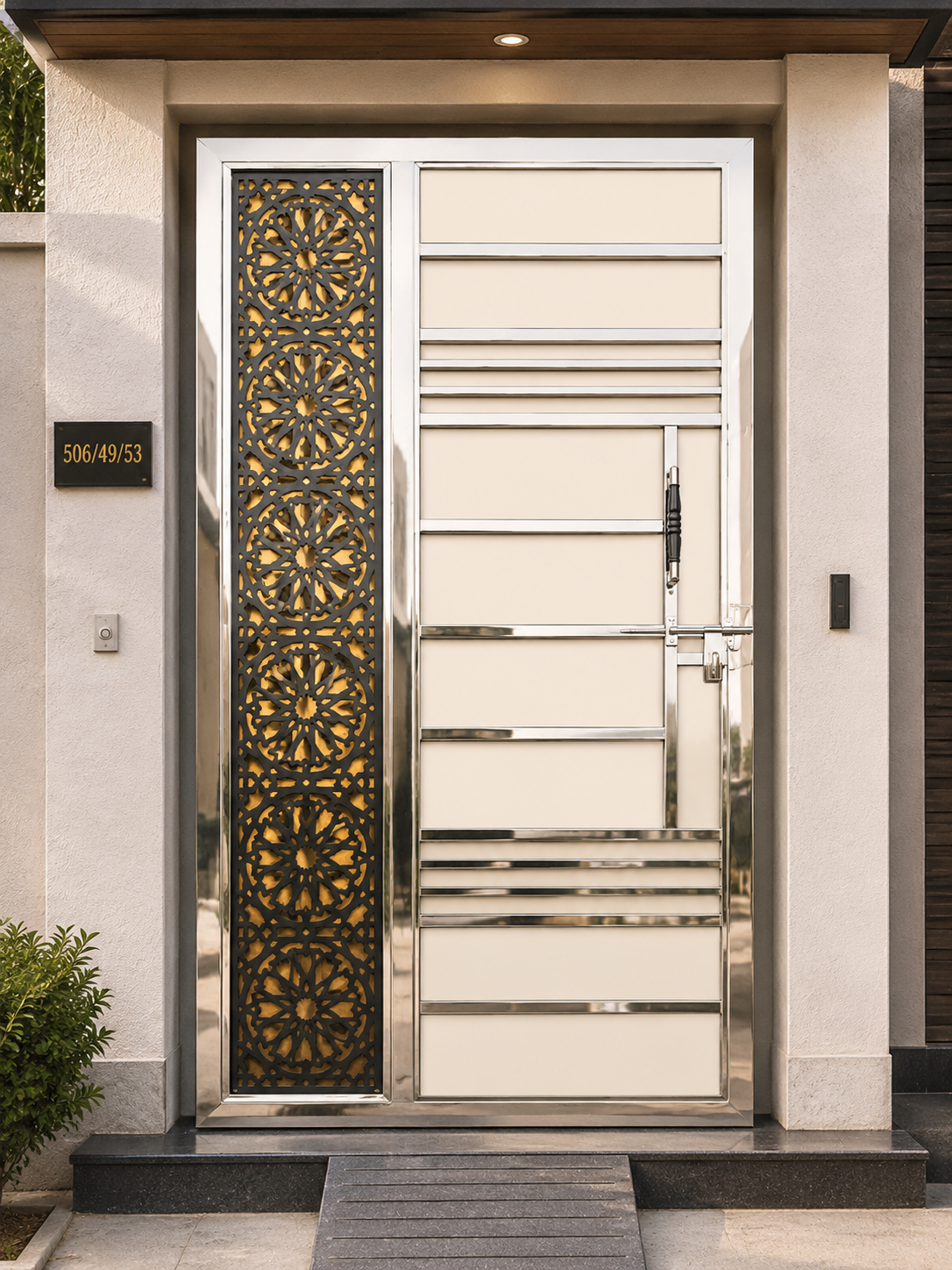 4 Feet Steel Gate Design for Home