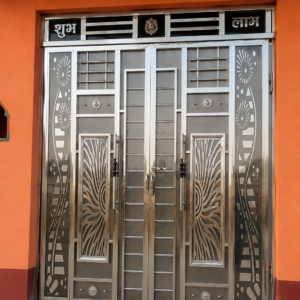 Premium stainless steel gate Darbhanga