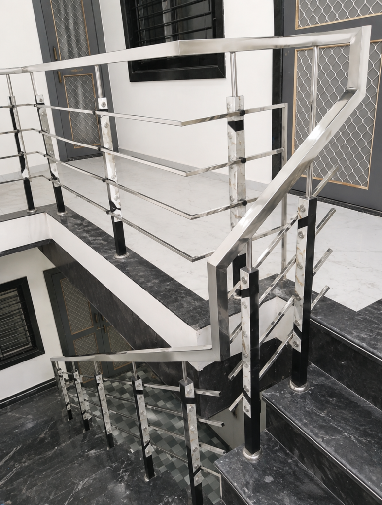 Modern stainless steel railing price in India
