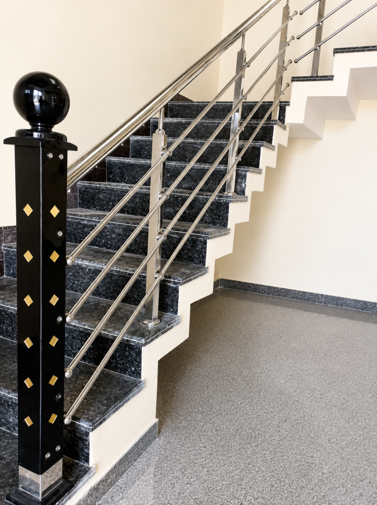 Modern stainless steel railing price in darbhanga aryan steel art