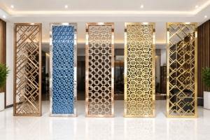 Modern grill design in Darbhanga by Aryan Steel Art