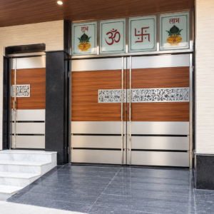 Best steel gate design for a modern home by Aryan Steel Art